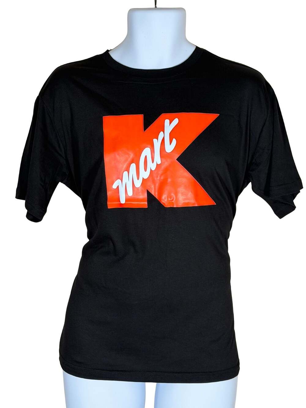 Kmart Vintage Retro K-Mart Graphic T-Shirt Black Mens Medium
